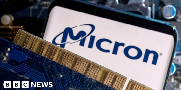 China bans major chip maker Micron from key infrastructure projects