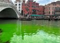 Italy: Why did Venice’s Grand Canal turn bright green? | World News