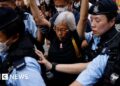 Tiananmen Square: Hong Kong police detain activists on anniversary of massacre