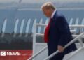 Trump arrives in Florida ahead of court appearance