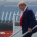 Trump arrives in Florida ahead of court appearance