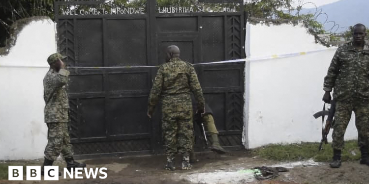 Uganda school attack: 40 killed by militants linked to Islamic State group