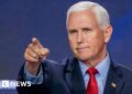 Mike Pence challenges rivals to back 15-week abortion ban