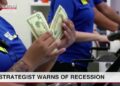 US strategist warns of recession