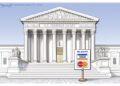 Cartoon: The Supreme Court accepts credit cards