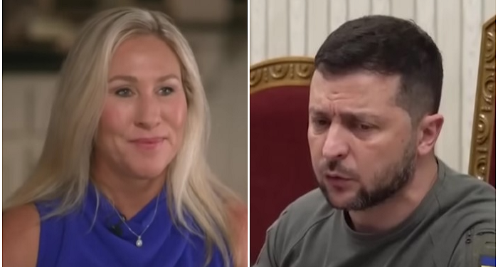 Marjorie Taylor Greene Calls on US to Pull Out of NATO, As Zelenskyy Rages Over Lack of Invite For Ukraine