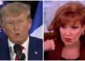 ‘The View’ Audience Cheers As Joy Behar Compares Trump To Mussolini – Says He Could Be ‘Hung Upside Down’