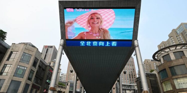 Chinese feminists flock to see ‘Barbie’