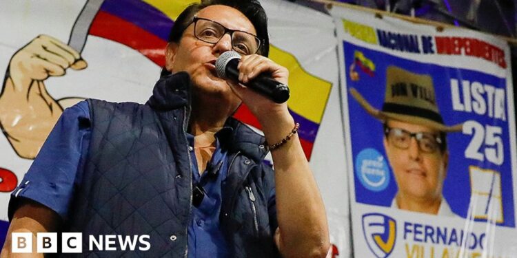 Candidate in Ecuador’s presidential election Fernando Villavicencio shot dead