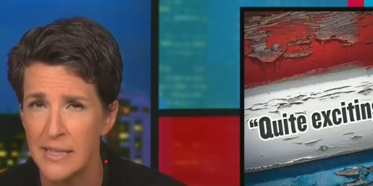 Rachel Maddow Just Crushed GOP Dreams Of Trump Strength