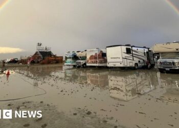 Burning Man festival-goers told to conserve food and water – BBC