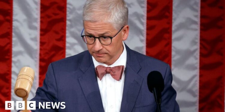 Who is temporary House Speaker Patrick McHenry?