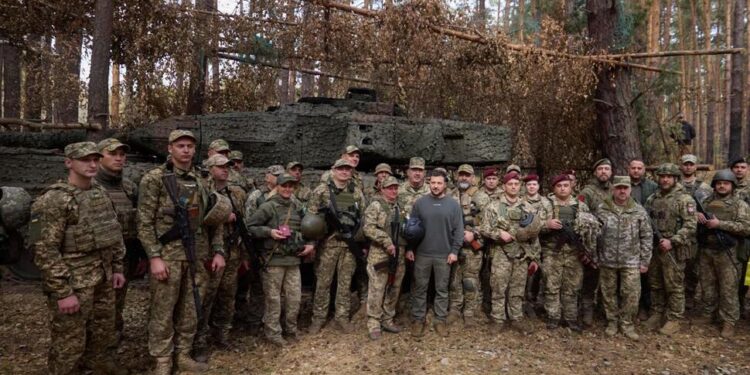 Russia Launches More Drone Attacks as Ukraine President Zelenksyy Travels to a European Forum