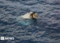 US military aircraft with six aboard crashes off Japan island