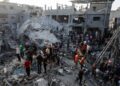 Gaza ministry says Israeli strike on camp kills 40; Blinken visits West Bank