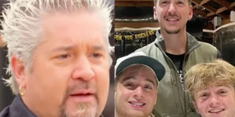 Guy Fieri Refuses To Give His Sons A Free Ride – ‘Same Thing My Dad Told Me…’