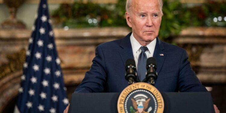Biden makes the case for reelection, saying ‘democracy is on the ballot’