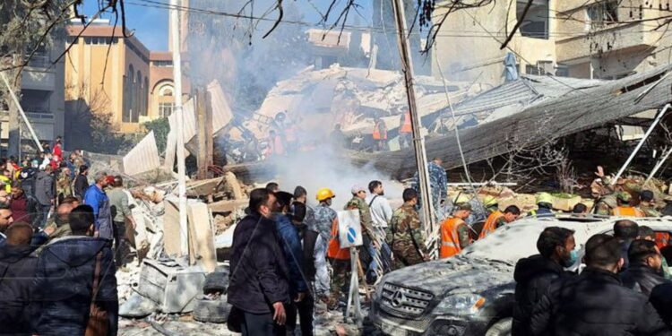 Middle East crisis latest: Strike on Syrian capital ‘kills four Iranian military advisers’; path to Palestinian state possible, says Biden | World News