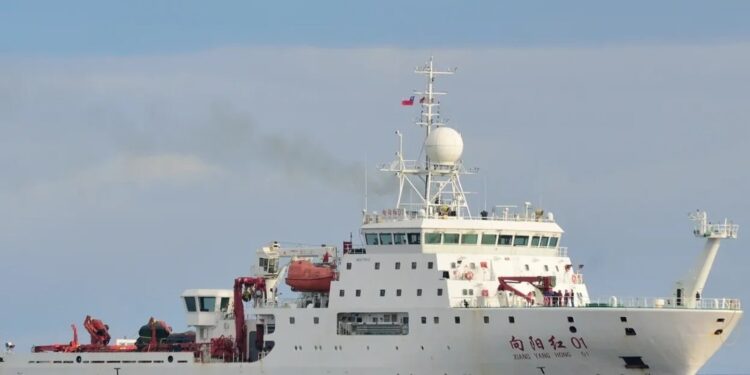 What are two Chinese surveillance vessels up to in Indian Ocean region? | World News
