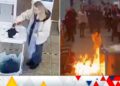 Ukraine war latest: Russians launch fire and paint attacks at polling stations as anti-Putin election protests sweep country | World News