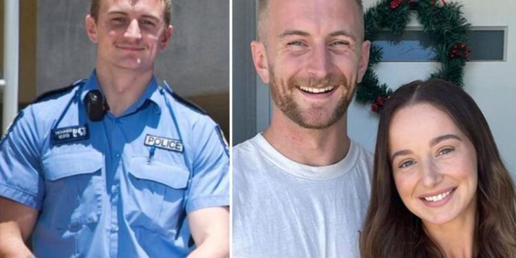 Police officer Liam Trimmer dies in freak accident during his engagement party