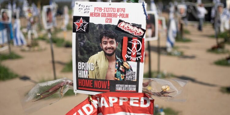 Hamas publishes propaganda video of Israeli-American hostage Hersh Goldberg-Polin in proof he is alive | World News