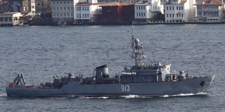 Ukraine war latest: Ukraine ‘destroys Russian Black Sea minesweeper’ | World News