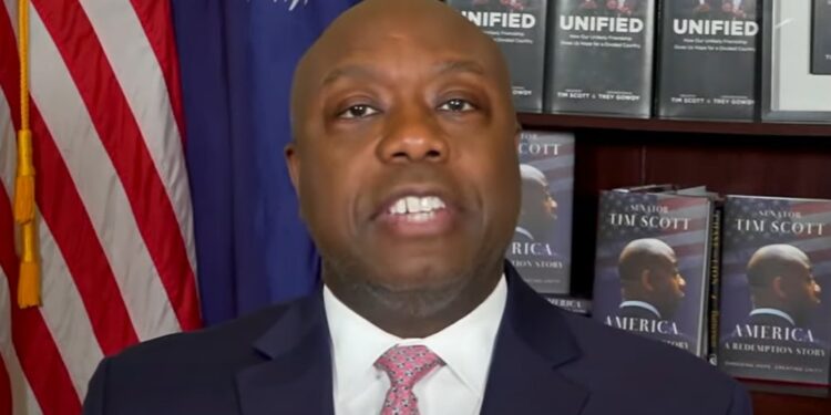 Tim Scott Humiliates Himself While Lying About Biden And Crime