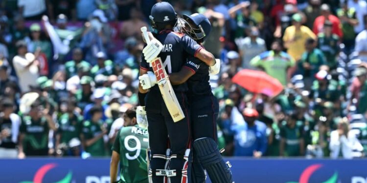 USA take Pakistan to SUPER OVER in Dallas classic