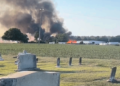 Fire at pallet business in Dunn causes heavy smoke seen from I-95, officials say