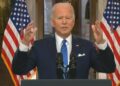 Biden Rips Trump For Lying About Project 2025