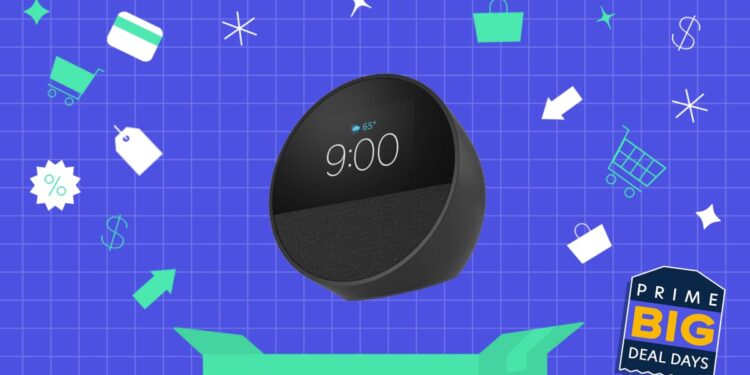 Early Prime Day deal: Amazon Echo Spot for 44% off