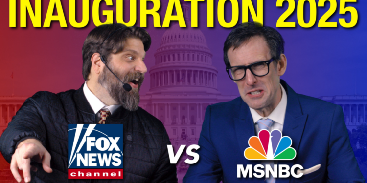 Inauguration Spin Showdown: Fox vs. MSNBC