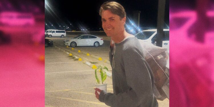 Silk Road Mastermind Ross Ulbricht Seen Leaving Prison Holding a Small Plant