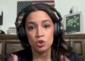 AOC Ripped After Blaming President Trump, Elon Musk For Airplane Disaster