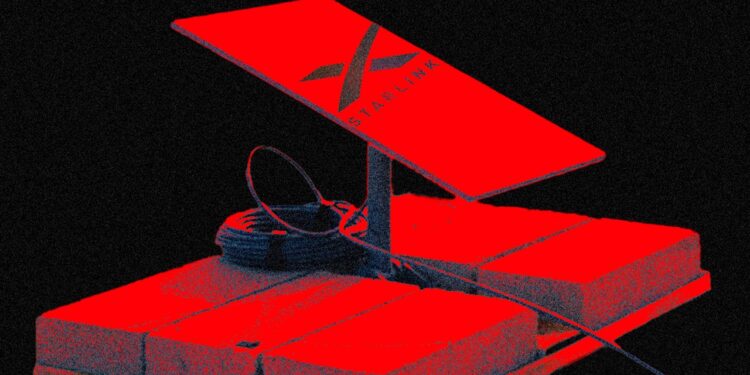 Elon Musk’s Starlink Is Keeping Modern Slavery Compounds Online