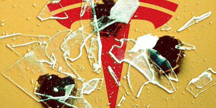 Windows at Tesla Dealership Blown Out by Gunfire