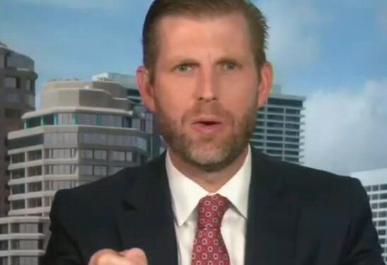 The Trump Administration Just Totally Humiliated Eric Trump