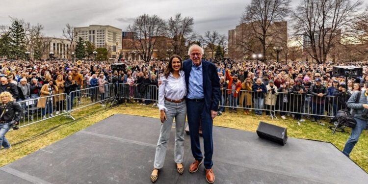 AOC To Join Bernie Sanders On The Entire West Coast Fighting Oligarchy Tour
