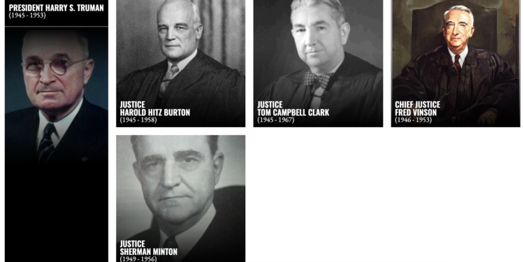 Today in Supreme Court History: April 12, 1945
