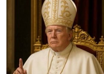 Catholic Organization Blasts White House For Posting Image Of Trump As Pope