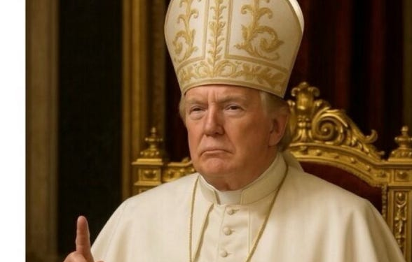 Catholic Organization Blasts White House For Posting Image Of Trump As Pope
