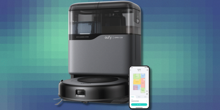 Best robot vacuum deal: Get 43% off the Eufy Omni C20 robot vacuum and mop at Amazon