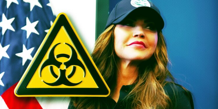 Department of Homeland Security Head Visited Biohazard Lab One Day Before Hospitalization