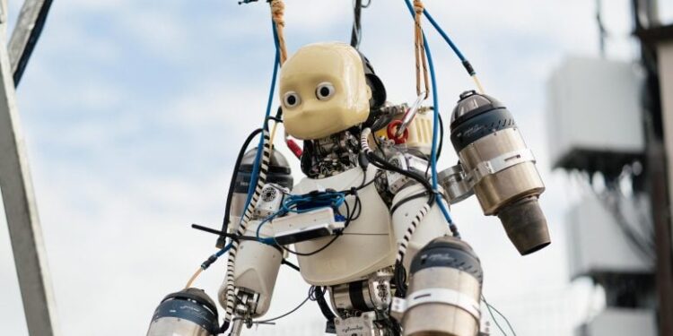Real-Life Iron Man: World’s First Jet-Powered Humanoid Robot Takes Flight
