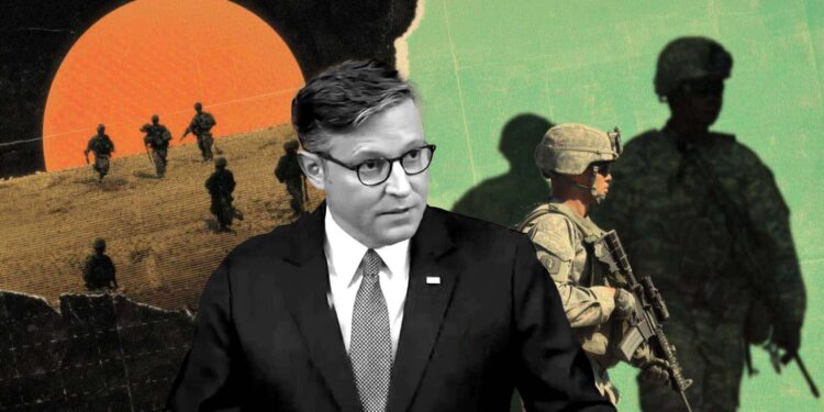 Mike Johnson thinks Trump should have even more of Congress’ warmaking power