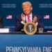 Donald Trump touts $90bn in energy and AI investments at Pennsylvania event