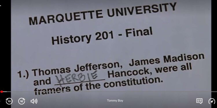 Constitutional Law, in Pop Culture