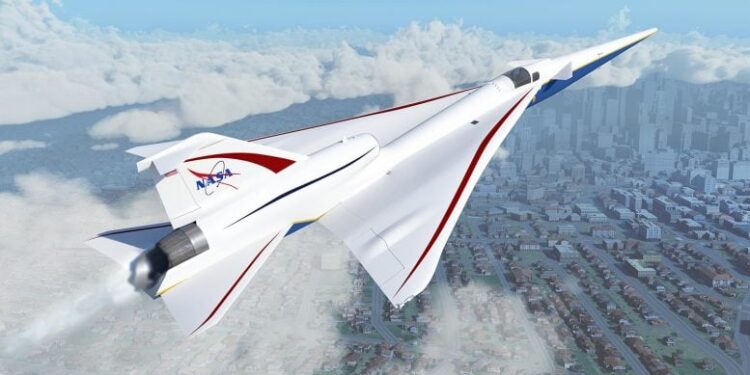 NASA Blasts X-59 Quiet Supersonic Mini Jet to Mach 1.4 in Tokyo Tunnel