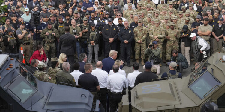 Trump has taken over DC. Do Democrats give a damn?